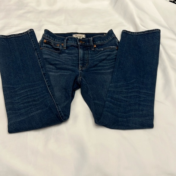 Madewell Denim - Madewell slim Demi boot jeans size 26 T